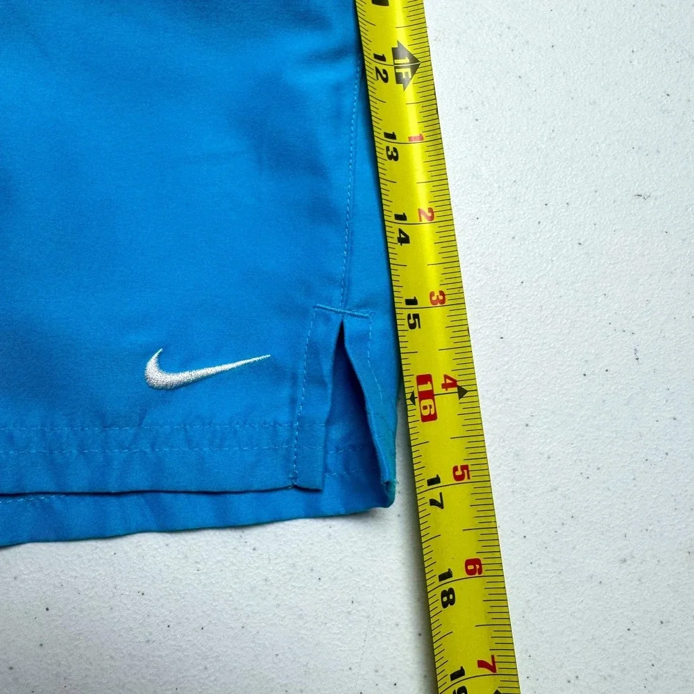 Nike Shorts Mens XL‎ Blue Unlined Running Gym Training Drawstring Lightweight